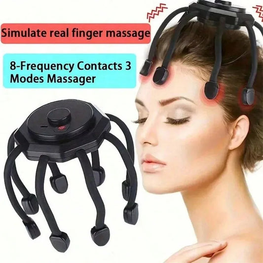EyeGlow™ 360° Electric Scalp Massager
