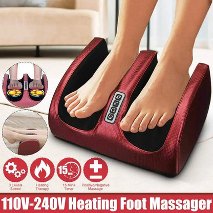 EyeGlow™ Heated Shiatsu Foot Massager